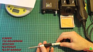 Алюминиевая ручка для паяльника на жалах T12