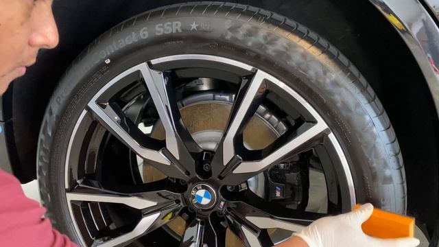 BMW X7 LEATHER SEAT, WHEEL FACE, TIRE & GLASS COATING | ASMR смотреть онлайн