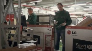 Производство телевизоров LG на заводе в городе Руза