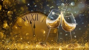 HD Футаж Скоро новый год. Видеомонтаж.