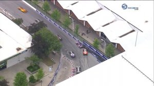 Verizon IndyCar Series 2016. Honda Indy Toronto. Jack Hawksworth & Juan Pablo Montoya Crashes