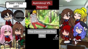 Classroom of the Elite react to Ayanokoji vs Nagumo