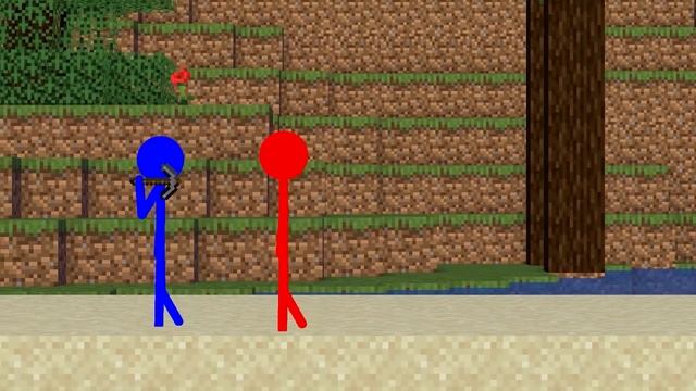 Stickman vs Minecraft ~ AMAZING STICKMAN INVENTORY / Animation vs Minecraft Shorts Stick Fight смотреть онлайн