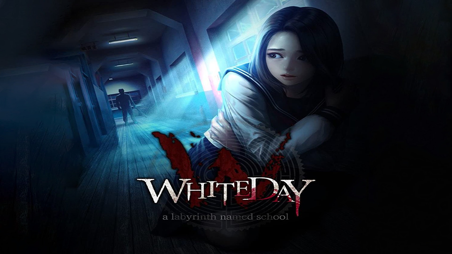 My name labyrinth. White Day: a Labyrinth named School. Игра Вайт. Хоррор игра трейлер 2023. White Day a Labyrinth named School охранник.