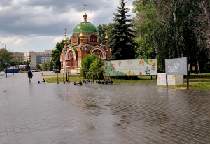 Липецк. Пешая прогулка по Липецку. Нижний парк 03 июня 2023.