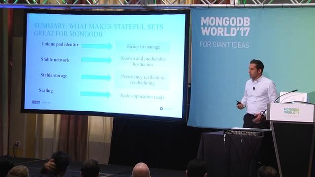Creating Highly Available MongoDB Microservices with Docker | MongoDB World 2017