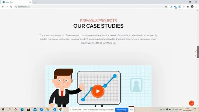 Reactjs Digital Marketing Template Free смотреть онлайн