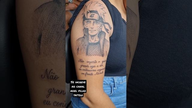 naruto, persistente, superação #rastelado #noelfilhotattoo #sorteiodetatuagem