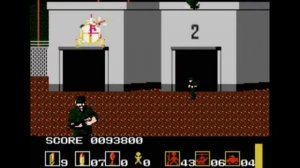 Прохождение игр на  "Dendy". Famicom, nes. Operation Wolf.