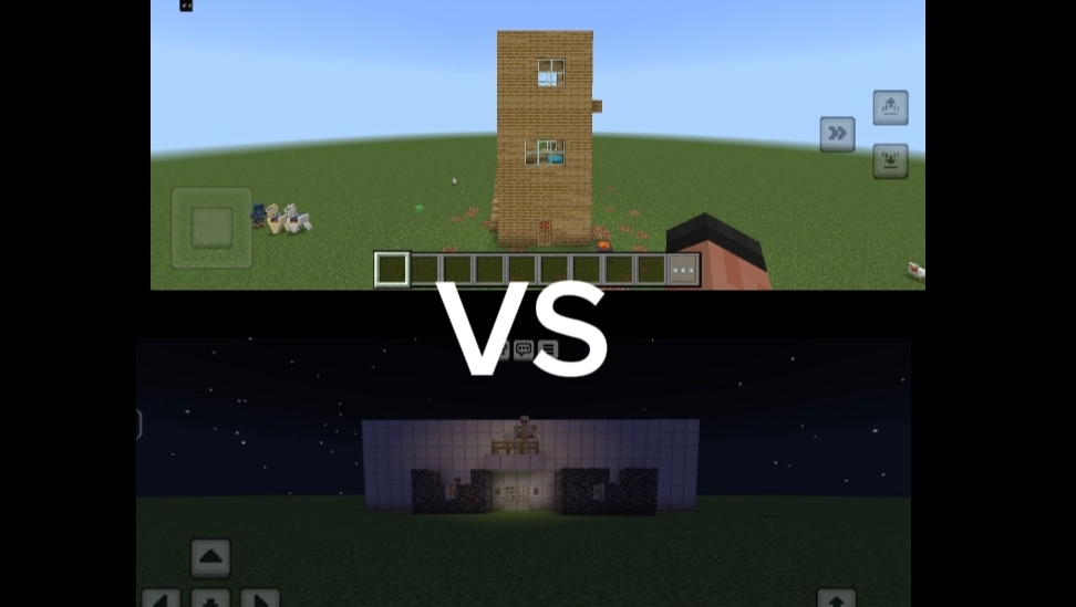 Стоим дом с DIMON PRO битва чей дом лучше