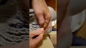 вяжу ШАРФ в технике Бриошь