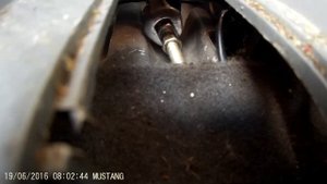 Подтягиваем ручник ( стояночный тормоз ) LACETTI. pull the Parking brake