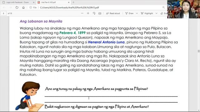 3rd Module-  Aral  Pan VI