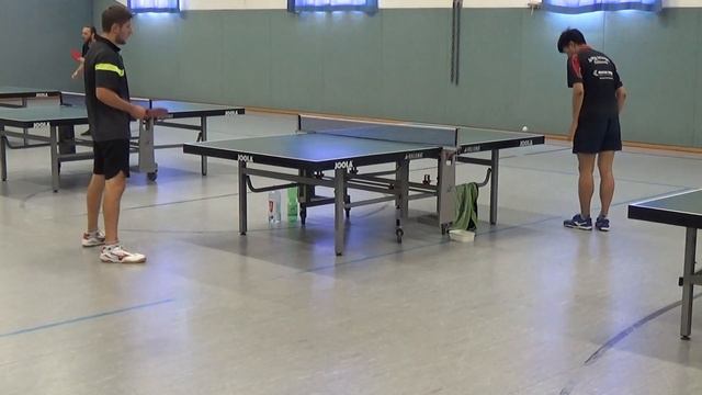 Weiss Tuschnitz vs Tran Spvgg Erlangen 20220814 Table Tennis Schwabach Bavarian Race Cup 2