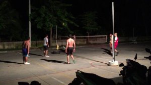 Тайский волейбол ногами