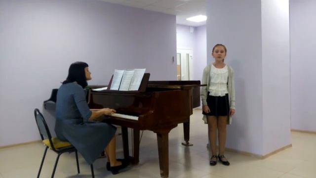 Полина Попова Произведение ,,Болтунья,, А.Борто академический вокал. смотреть онлайн