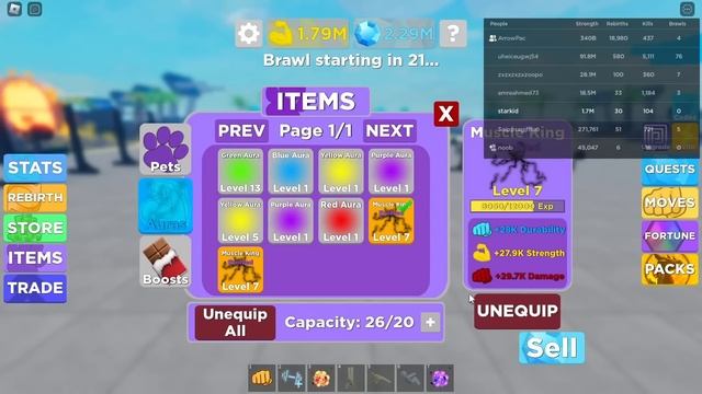 With A Glitch, I Can Get Revenge in an Instant! | Muscle Legends Roblox смотреть онлайн