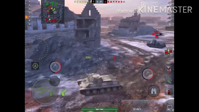 Выпал А-32 БОЙ 5 ФРАГОВ World of Tanks Blitz смотреть онлайн