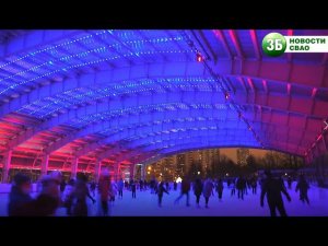 Каток в Лианозове: красивый и комфортный