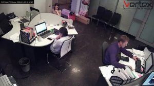 IP Видеонаблюдение в офисе качеством 1.3 МП