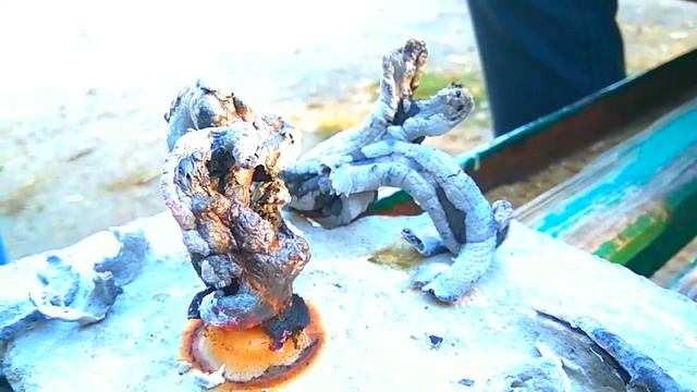 ФАРАОНОВА ЗМЕЯ - КРУТОЙ ХИМИЧЕСКИЙ ОПЫТ ИЗ ГЛЮКОНАТА КАЛЬЦИЯ