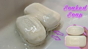 РАЗМОКШЕЕ МЫЛО / MUSHY SOAP ? МЫЛЬНЫЙ ЖМЯК С ЖЕСТКОЙ ГУБКОЙ ?? ASMR SOAP RELAX