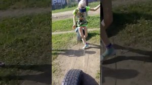 Как прыгать на резинке