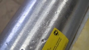 Скорлупа ППУ в силовой оболочке из фольги