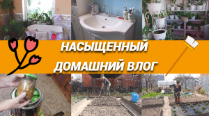 Домашний ВЛОГ/Уборка в доме/Делаю тушенку/Огородные хлопоты