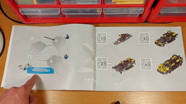 Обзор набора LEGO Technic 42151 Buggati Bolide