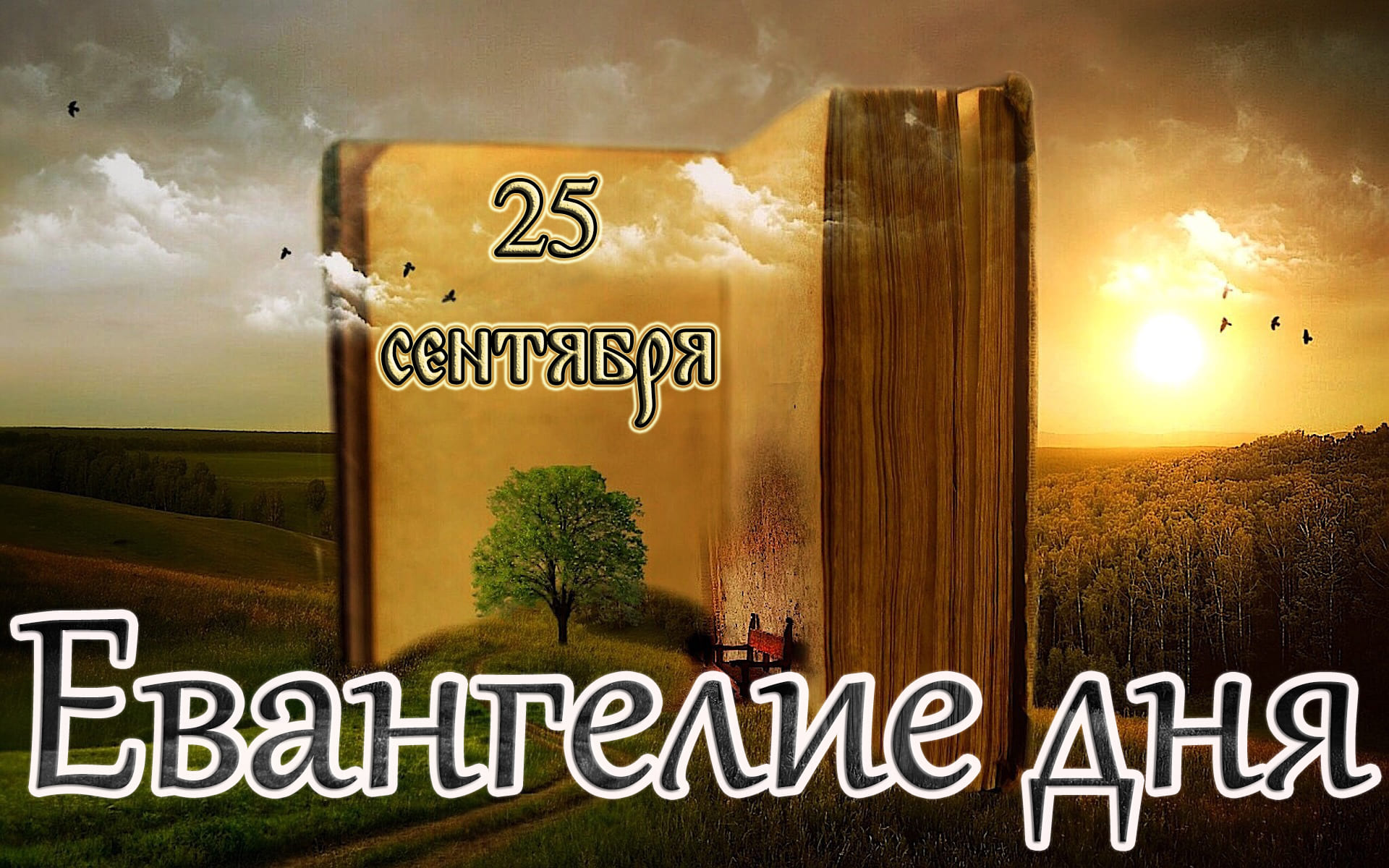 Евангелие и Святые дня. Апостол. Отдание праздника Рождества Пресвятой Богородицы. (25.09.22)
