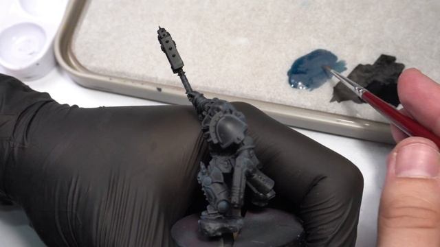 Как покрасить черную броню. Капеллан Черных Храмовников. смотреть онлайн