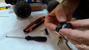 Troca de engrenagem do servo motor SCY 16101. 1/16