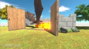 DRAGON vs FANTASY NEIGHBORS ARBS - Animal Revolt Battle Simulator