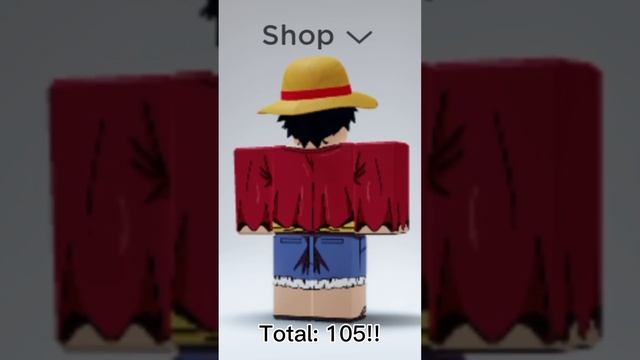 Best Luffy (updated) roblox avatar!! #viral #anime #100subs #luffy #roblox #updated #views #subscri смотреть онлайн