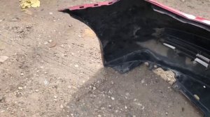 Передний бампер Honda Civic 4d