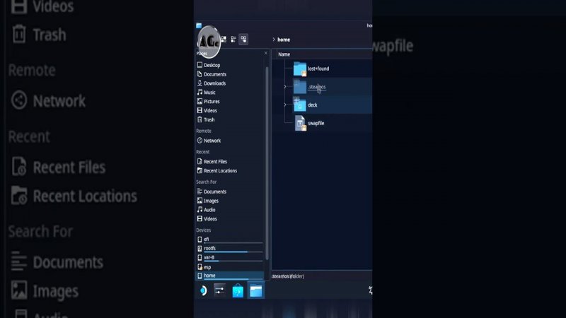 Как отобразить скрытые папки на steam deck #shorts #steamdeck #steamdeckreview