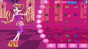 Игра для девочек 8 лет одевалка "Дракулаура и 13 желаний"