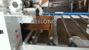 полуавтоматическая линия для ламинирования пленки из пвх, линия для склеивания пвх пленки