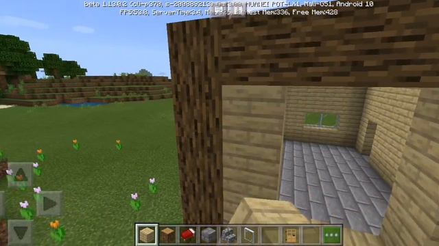 Я построил Дом Чтобы Пережить первую Ночь в Майнкрафт😏 смотреть онлайн