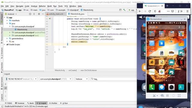 Android SharedPreferences Tutorial смотреть онлайн
