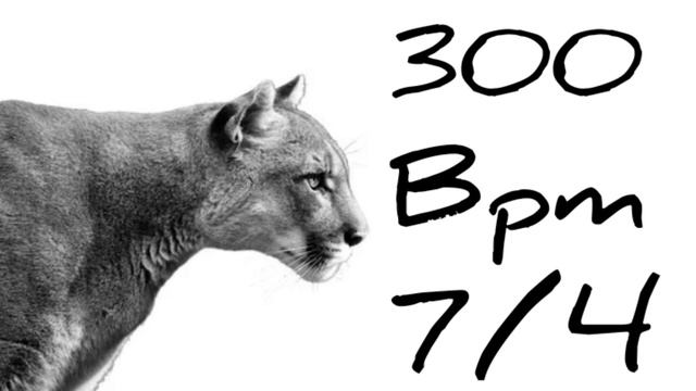 300 Bpm Metronome 7/4 смотреть онлайн