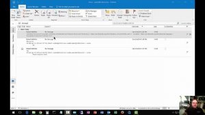 How to reset to default view in Outlook 2016