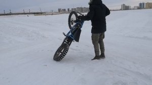 Настоящий тяговый легкий электроэндуро, электробайк, ebike