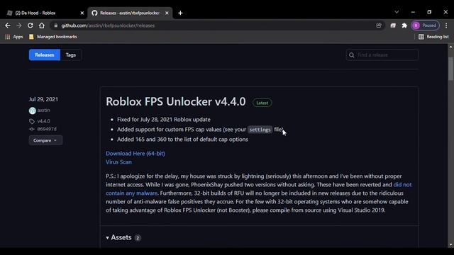 How to boost your fps from 60 to 120!!! [Roblox] смотреть онлайн