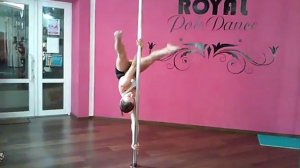 Любимые силовые элементы от Марины. ROYAL POLE DANCE