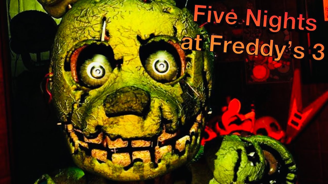 ФНАФ 3! Five Nights at Freddy's 3 #1 ПРОХОЖДЕНИЕ 1, 2 И 3 НОЧИ! УЖАСНЫЕ АНИМАТРОНИКИ НАПАДАЮТ!