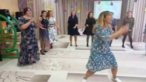 "Загадка" зажигает, танец "Чику-рику"