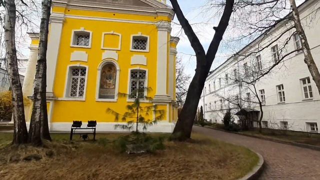 Москва. Прогулка по Андреевскому монастырю на Воробьевых горах