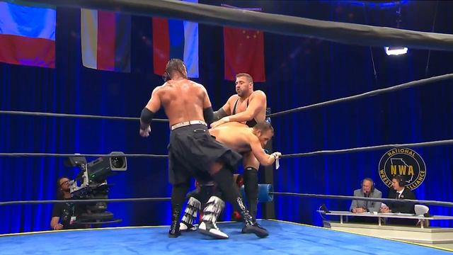 Nick Aldis, Colt Cabana & Mr. Anderson vs James Storm and The Wild Cards | NWA Powerrr, Episode 4 смотреть онлайн